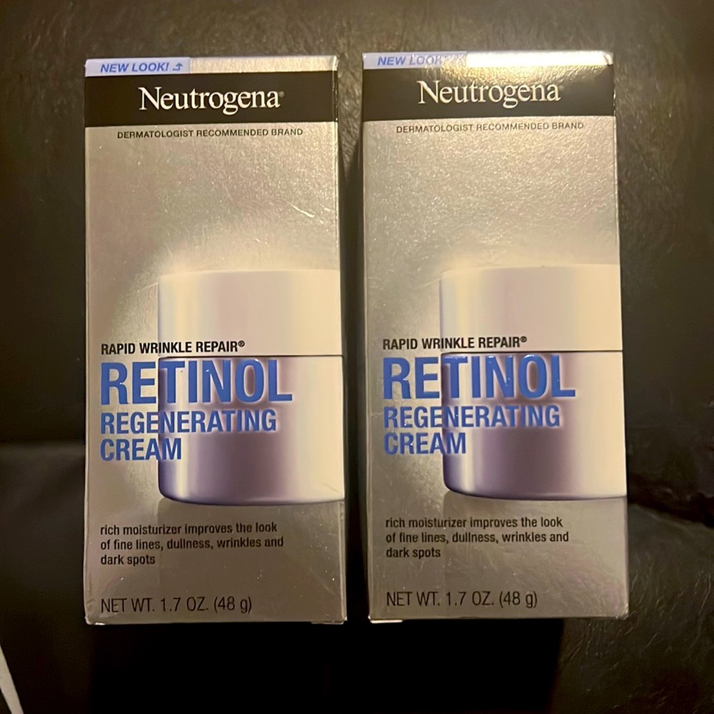 Neutrogena rapid wrinkle repair set of 2 NIB 1.7oz